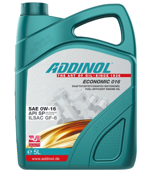 ADDINOL ECONOMIC 016 - SAE 0W16
