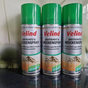 Hautschutz gegen Mücken, Zecken & Co - 3 x 200 ml Spraydose